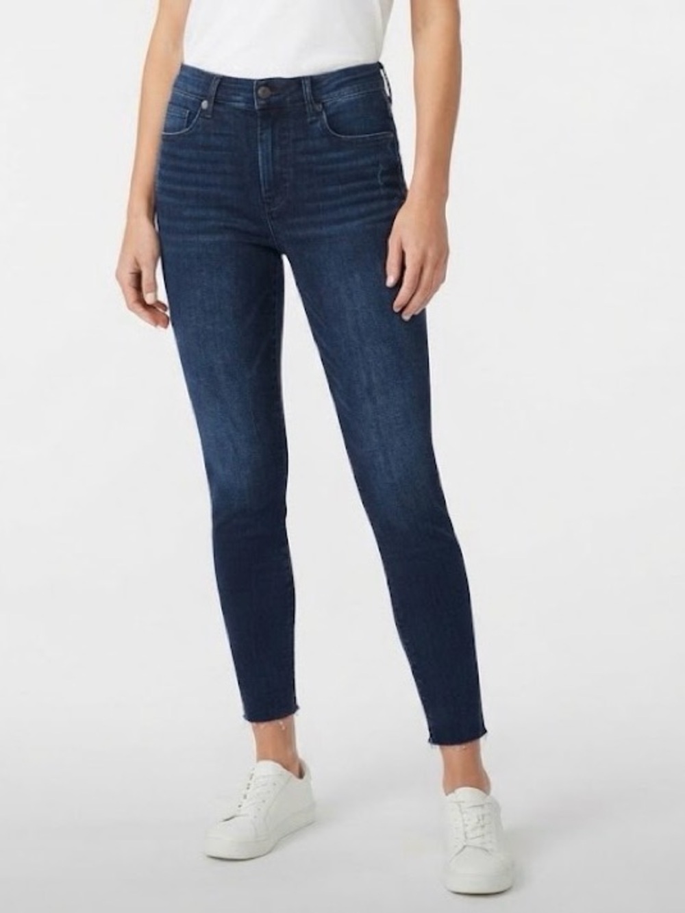 NWT KUT from the Kloth Connie High Rise Ankle Skinny Jeans Size 10 Dark Wash